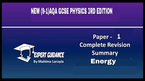 aqa gcse physics p3 energy resources