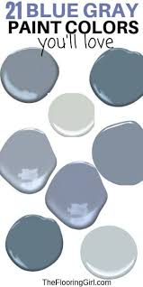 Best Blue Gray Paint Colors 21 Stylish