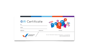 Free Gift Certificate Templates Download Ready Made Designs