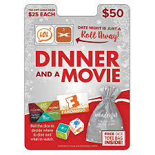 We did not find results for: Darden Fandango Dinner And A Movie 50 Value Gift Cards 2 X 25 Plus A Bonus Dice Game Sam S Club