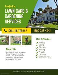 Custom landscaping and lawncare service is central nj's best, most affordable lawn & landscape service. Lawn Care Garden Landscaping Services Flyer Template Lawn Care Lawn Care Business Landscape Plans