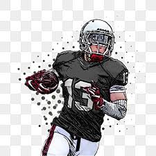 football player png vector psd and