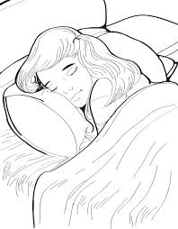 Image result for sleeping girl cartoon pictures