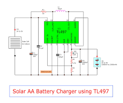 Certain grounding and fusing circuits have been omitted from the wiring diagrams for clarity. Make Solar Aa Battery Charger Circuit Using Tl497 Eleccircuit Com