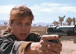 The fake sarah conner is actually linda hamilton's real life twin sister in her first and only film role. Terminator 16 Awesome Facts You Need To Know About Sarah Connor The Geek Twins