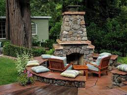 outdoor fireplace kits