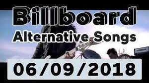Billboard Alternative Songs Top 40 June 9 2018 Music