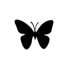 Simple Butterfly Stencil