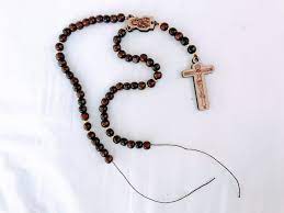 making a rosary with no special tools