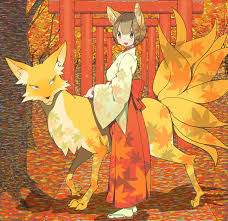 shrine maiden and fox | Anime Gallery | Tokyo Otaku Mode (TOM) Shop:  Figures & Merch From Japan