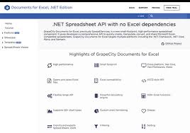 Net Excel Api Generate Load Edit Spreadsheets In Net