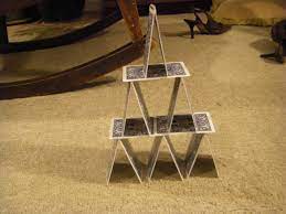 Destruction is an integral part of the growth and improvement cycles. Day 48 Build A Tower Out Of Cards Or Attempt To 181 Days