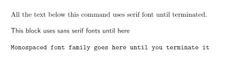 how to modify the font size in latex