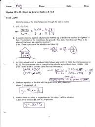 Check Up Quiz Answers M City Schools