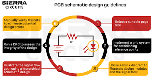 how to draw and design a pcb schematic