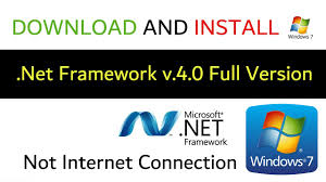 and install net framework v 4