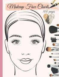 blank makeup face chart argentina