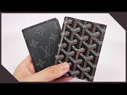 Louis Vuitton Vs Goyard Wallet