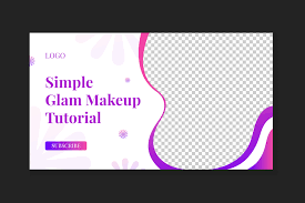 makeup tutorial video thumbnail