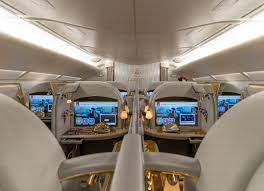 review emirates first cl a380