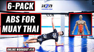 6 pack abs for muay thai 10 mins