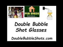 Review Double Bubble Shot Glasses