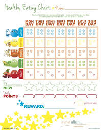 Healthy Eating Charts Printable Free Healthy Eating Chart