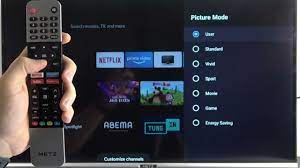 change picture mode in android tv
