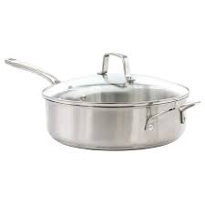 midvale 4 qt stainless steel saute pan