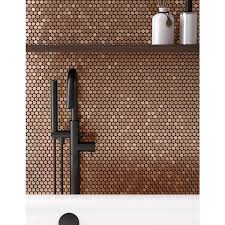 Metal L And Stick Wall Mosaic Tile