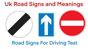 road signs road signs for driving test