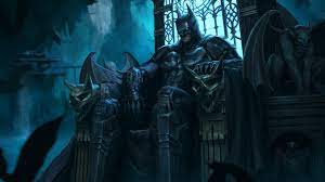 batman batcave throne dc superhero 4k