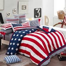 New 2016 American Flag Bedding Set