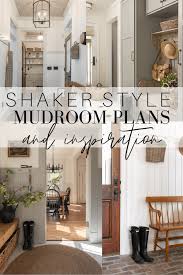 Mudroom Makeover Shaker Style Ideas