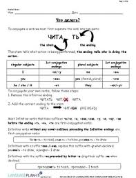 Russian Verbs Worksheets Teaching Resources Teachers Pay