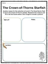 great barrier reef facts worksheets