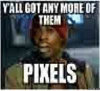 To make a square picture, you need to specify the same width and height in pixels, for example, 1080x1080 (this size is used on the website instagram.com) and select in settings cropping of. Yall Gotanymore Of Them Pixels Memes Om Pixels Meme On Me Me