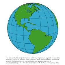 world globe maps printable blank