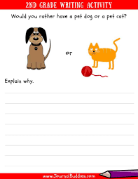 For class or home use. Writing Worksheets For 2nd Grade Journalbuddies Com
