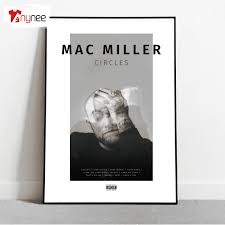 mac miller poster circles al cover
