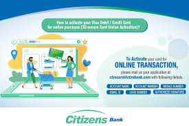 Through the bank that issued your visa card, register for verified by visa in just a few minutes. Activate Your Visa Debit Credit Card For Online Purchase With Given Details Citizensbank Credit Card Debit Secured Card Cards