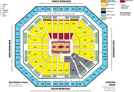 75 Organized Bud Walton Seating Chart