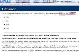 simple web service and use it in asp net