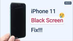 fix iphone 11 black screen