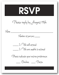 Rsvp Vs Regrets Only What Should You Use On Your Invitations