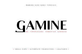 Free Gamine Sans Serif Font Family Creativetacos