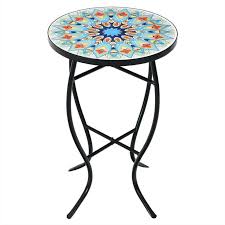 Metal Bistro Outdoor Side Table
