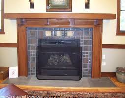 Seven Craftsman Fireplace Mantels