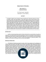 chemistry lab report  density         doc       Density of Solids Liquids  Objective to determine the density of water to determine the density of Marked by Teachers