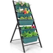 5 Tier Vertical Herb Garden Planter Box